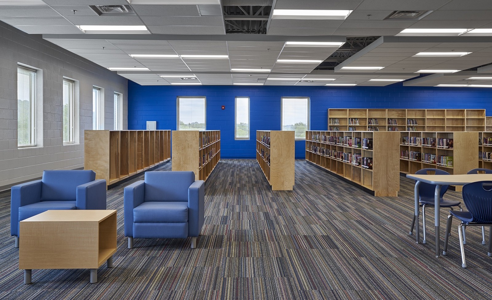 Hardin Valley Middle School - Library