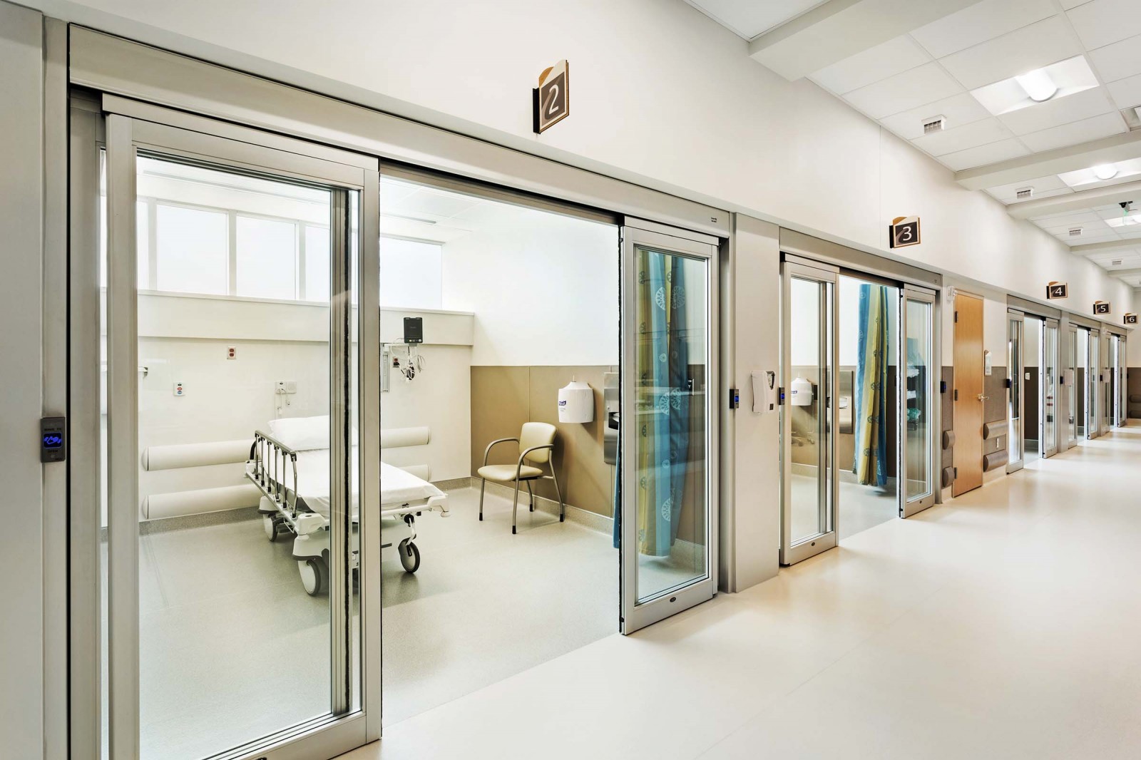 Gastrointestinal Associates Interior - Patient Rooms